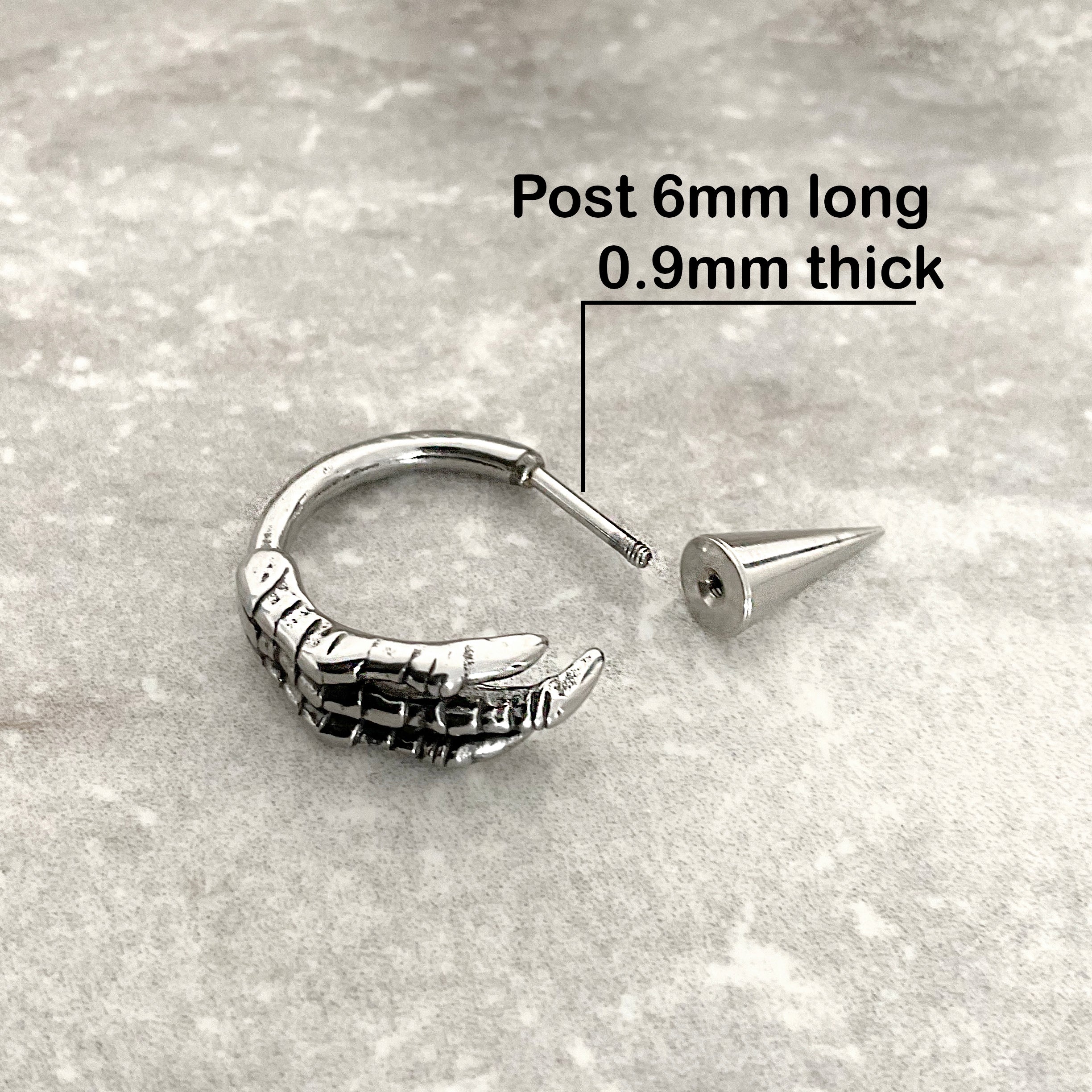 BIRD'S CLAW EARRINGS