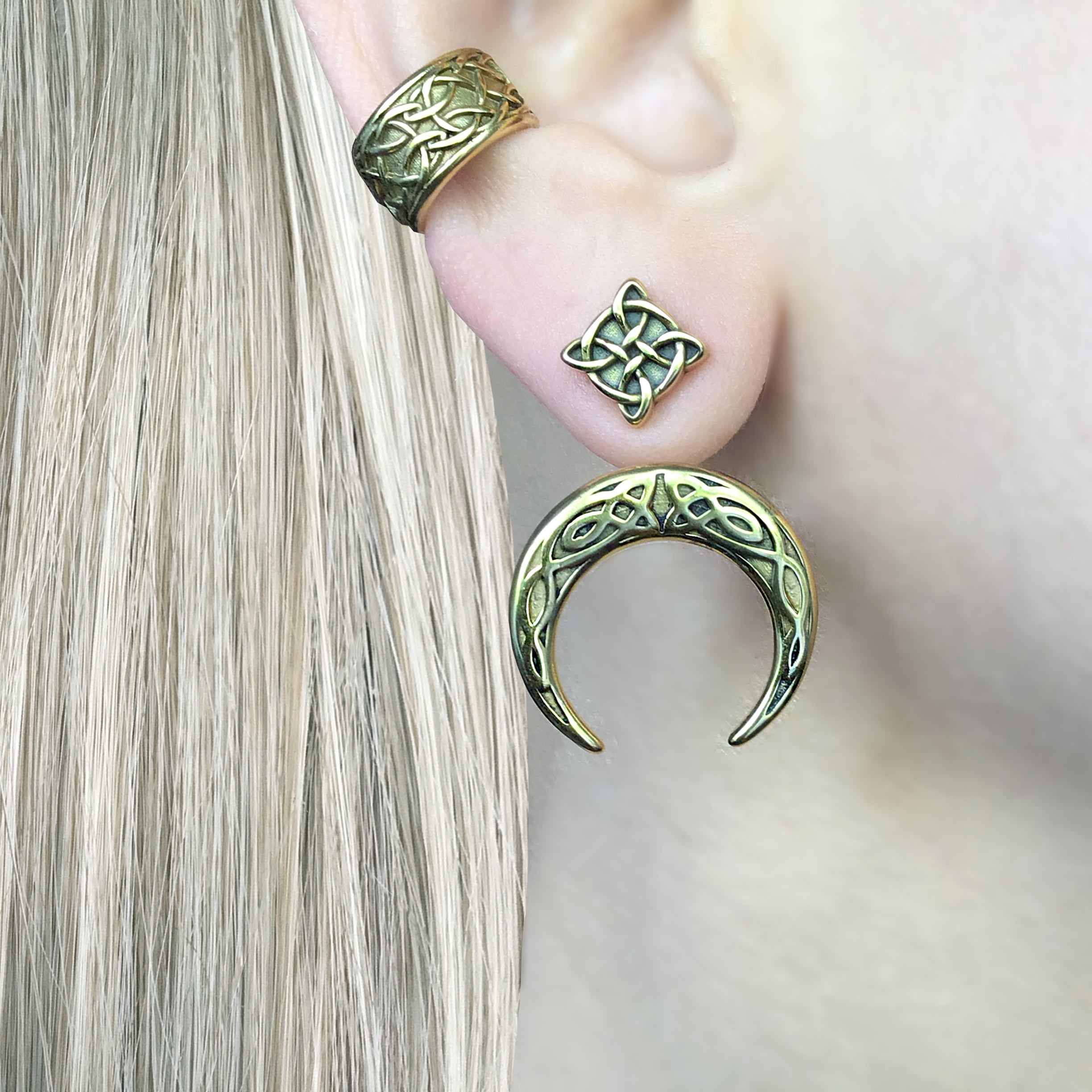 CELTIC MOON EAR JACKET