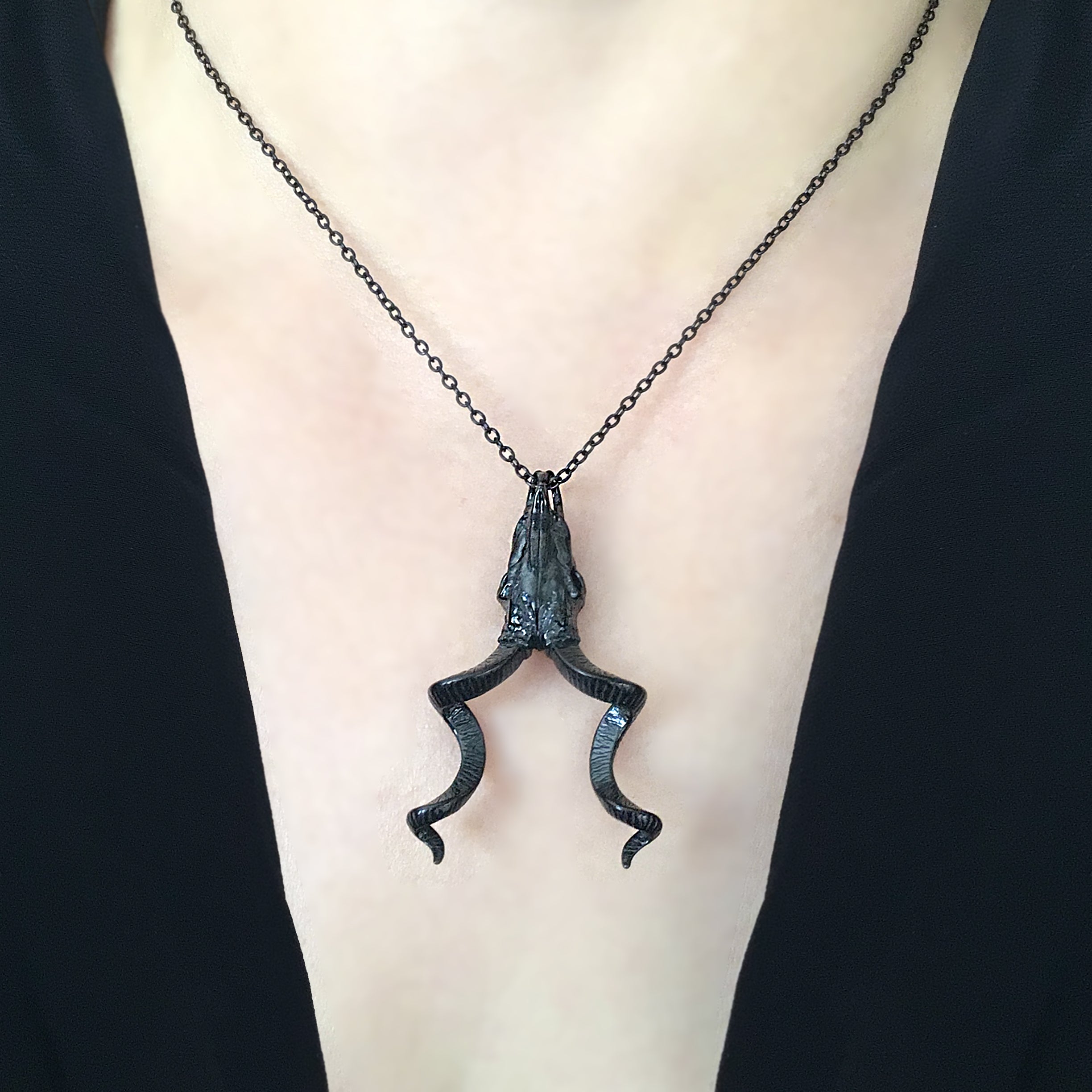 KUDU SKULL NECKLACE