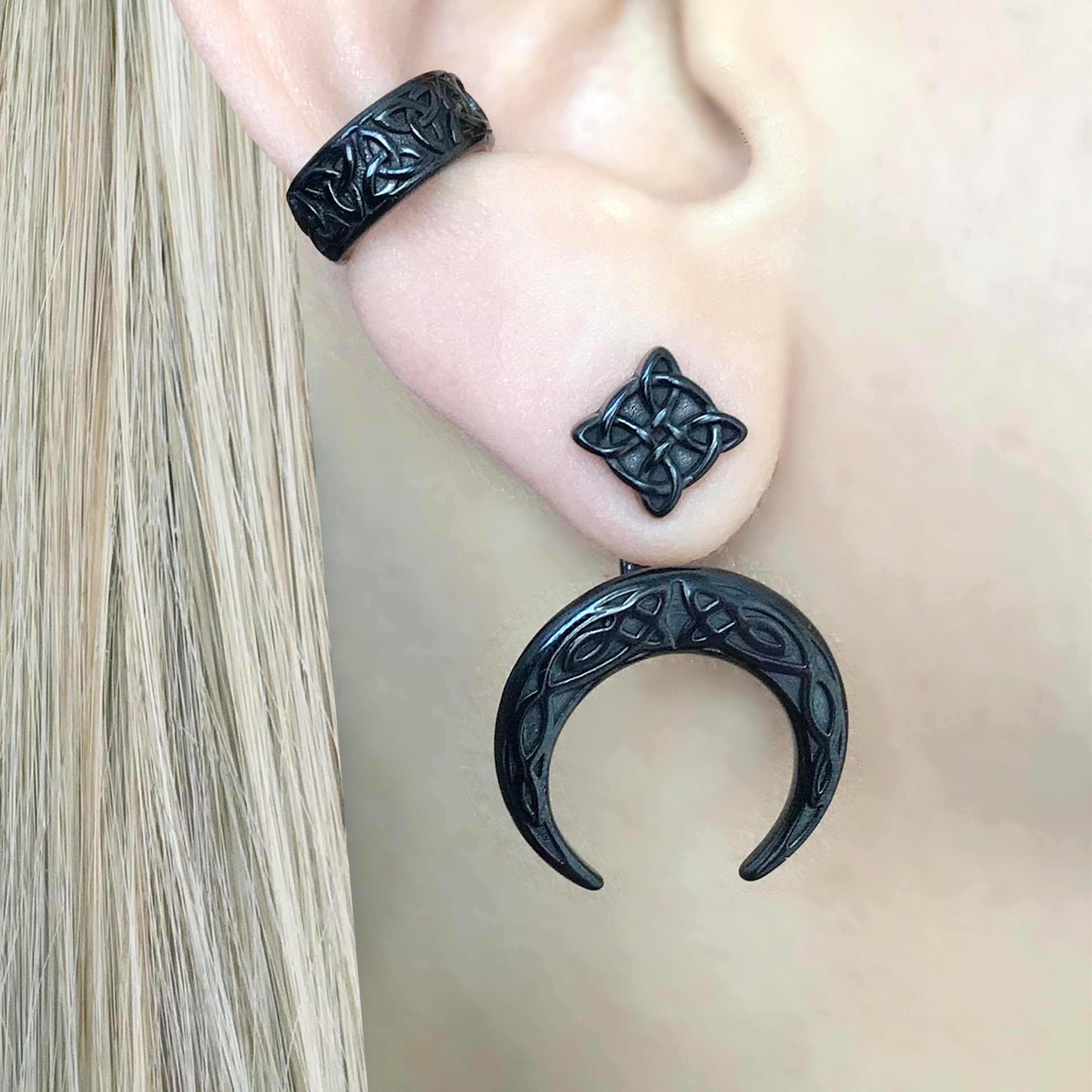 CELTIC MOON EAR JACKET