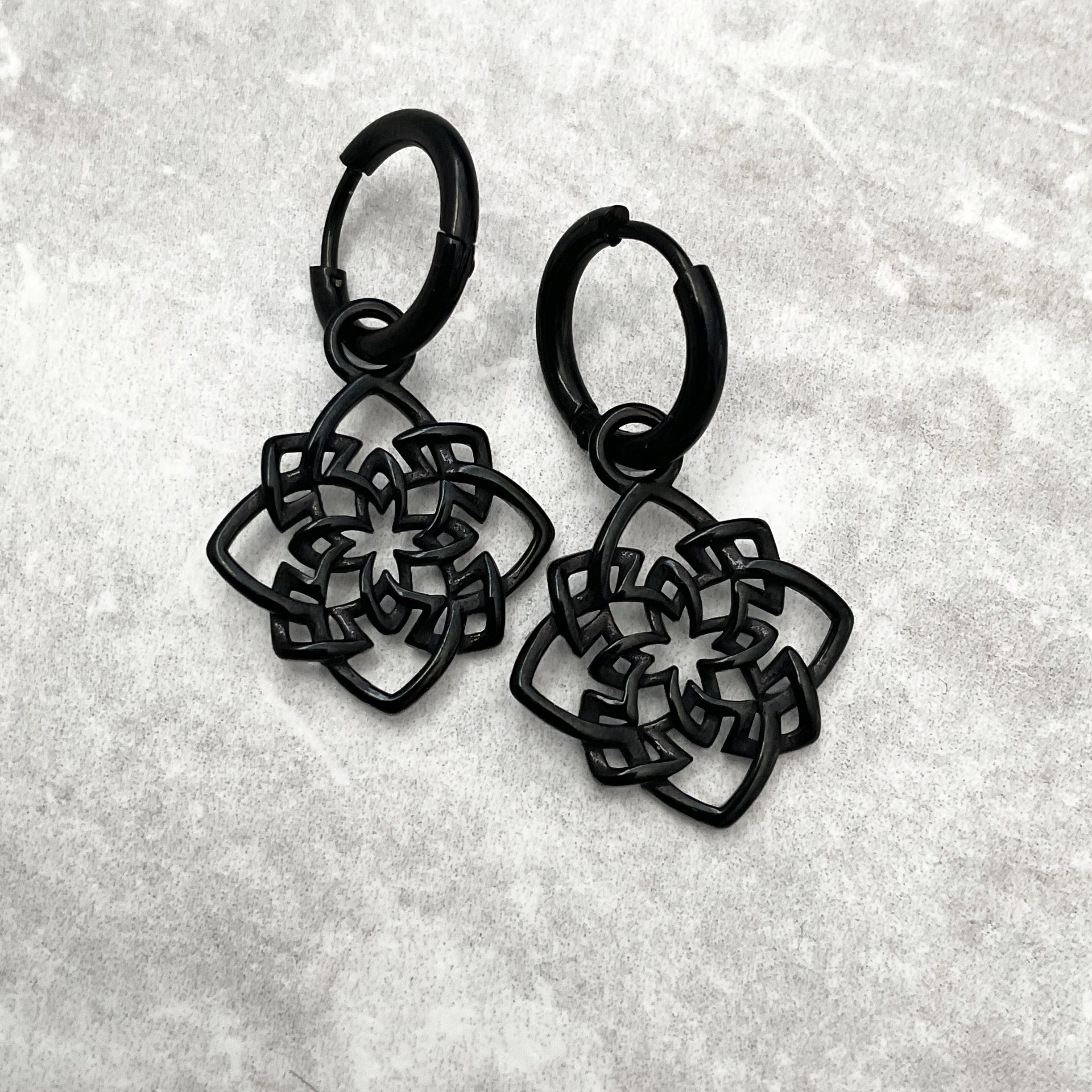 CELTIC KNOT HOOPS