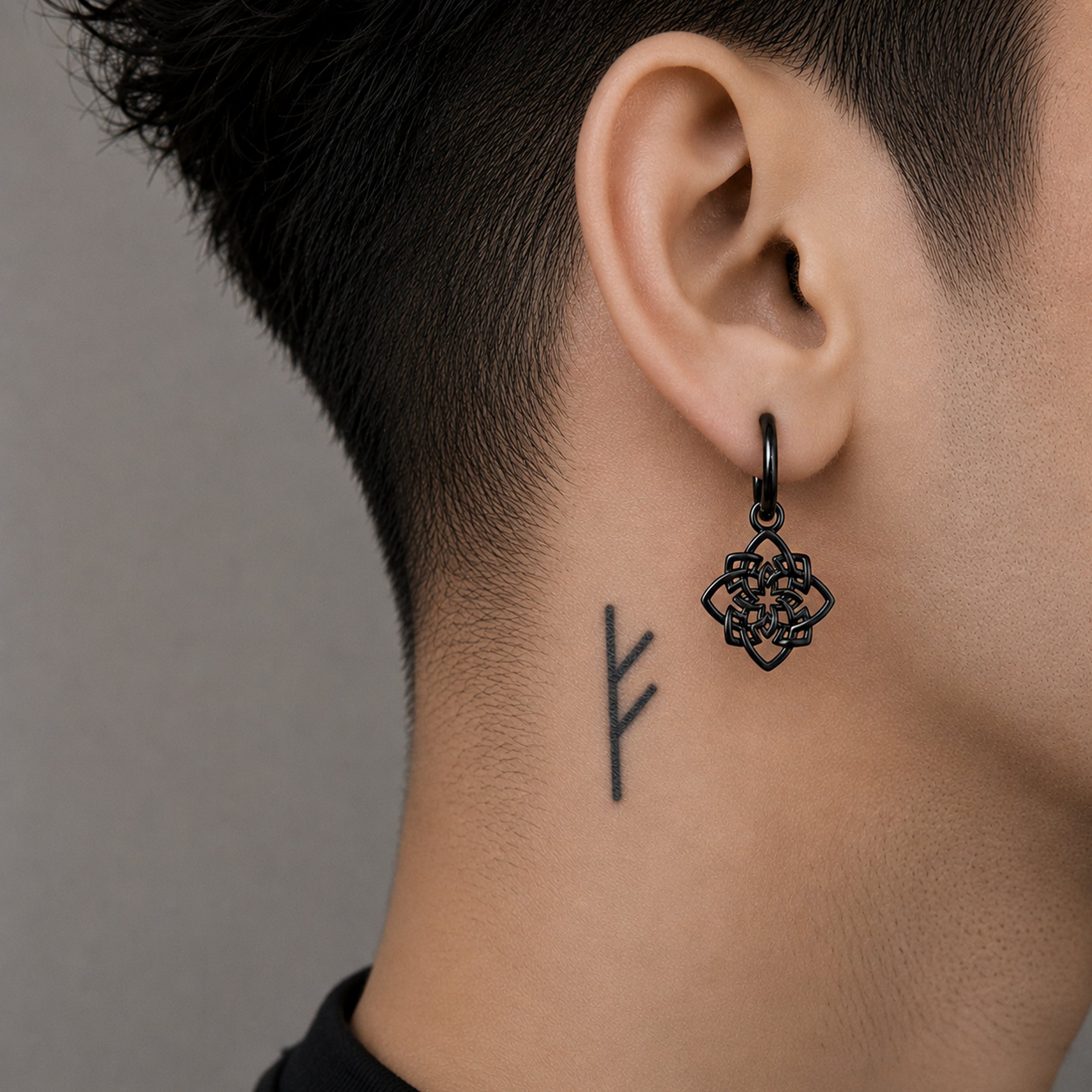 CELTIC KNOT HOOPS