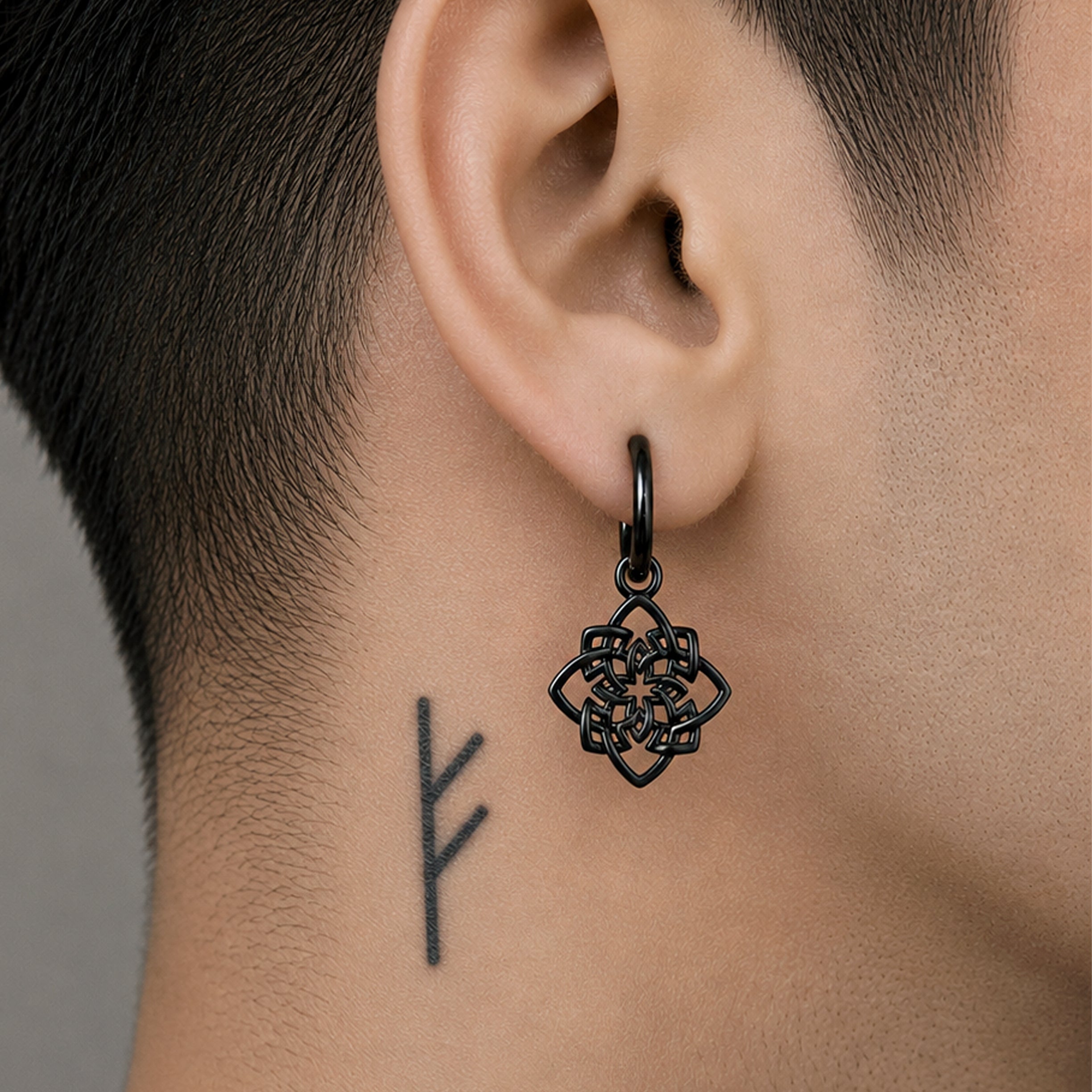 CELTIC KNOT HOOPS