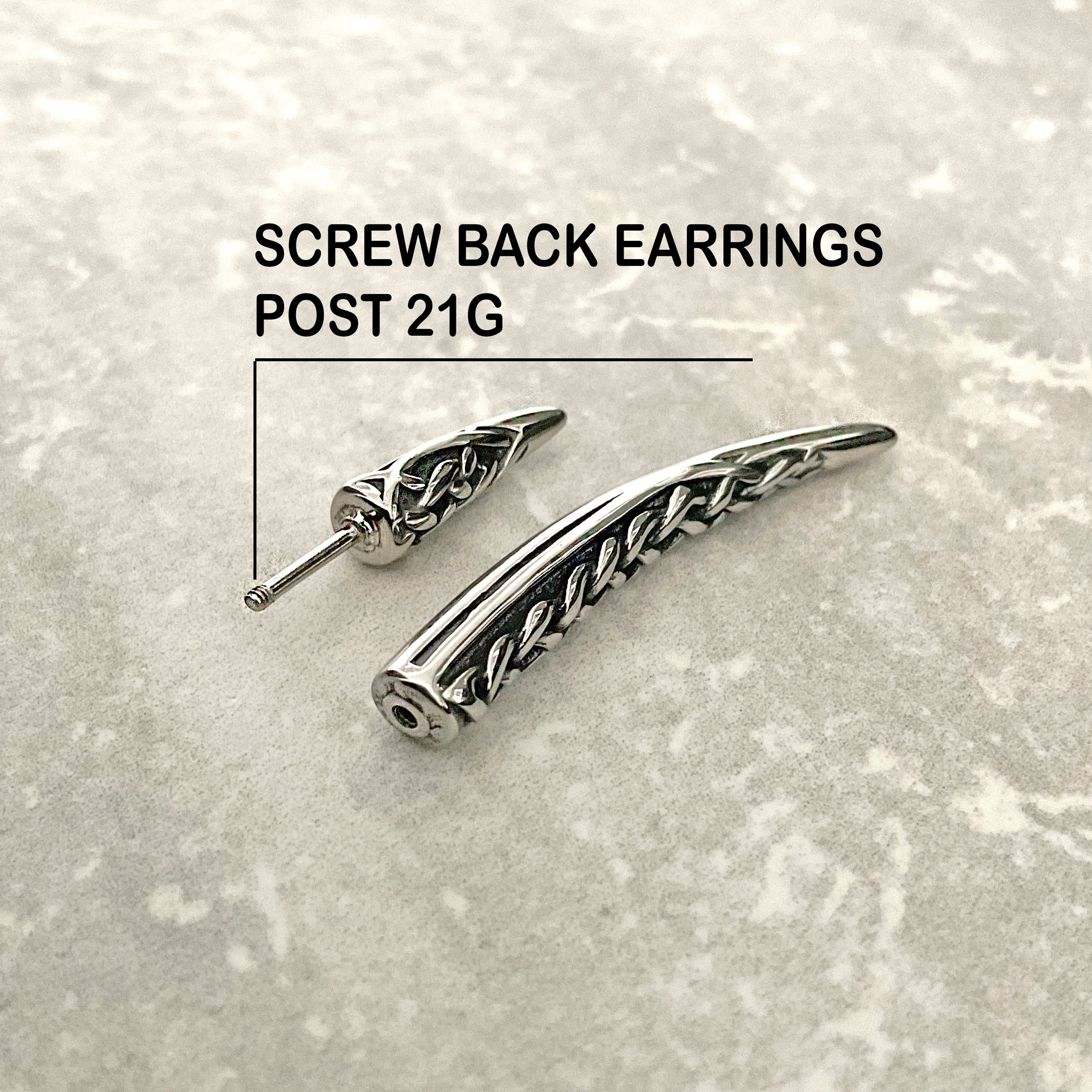 CELTIC HORN EARRINGS