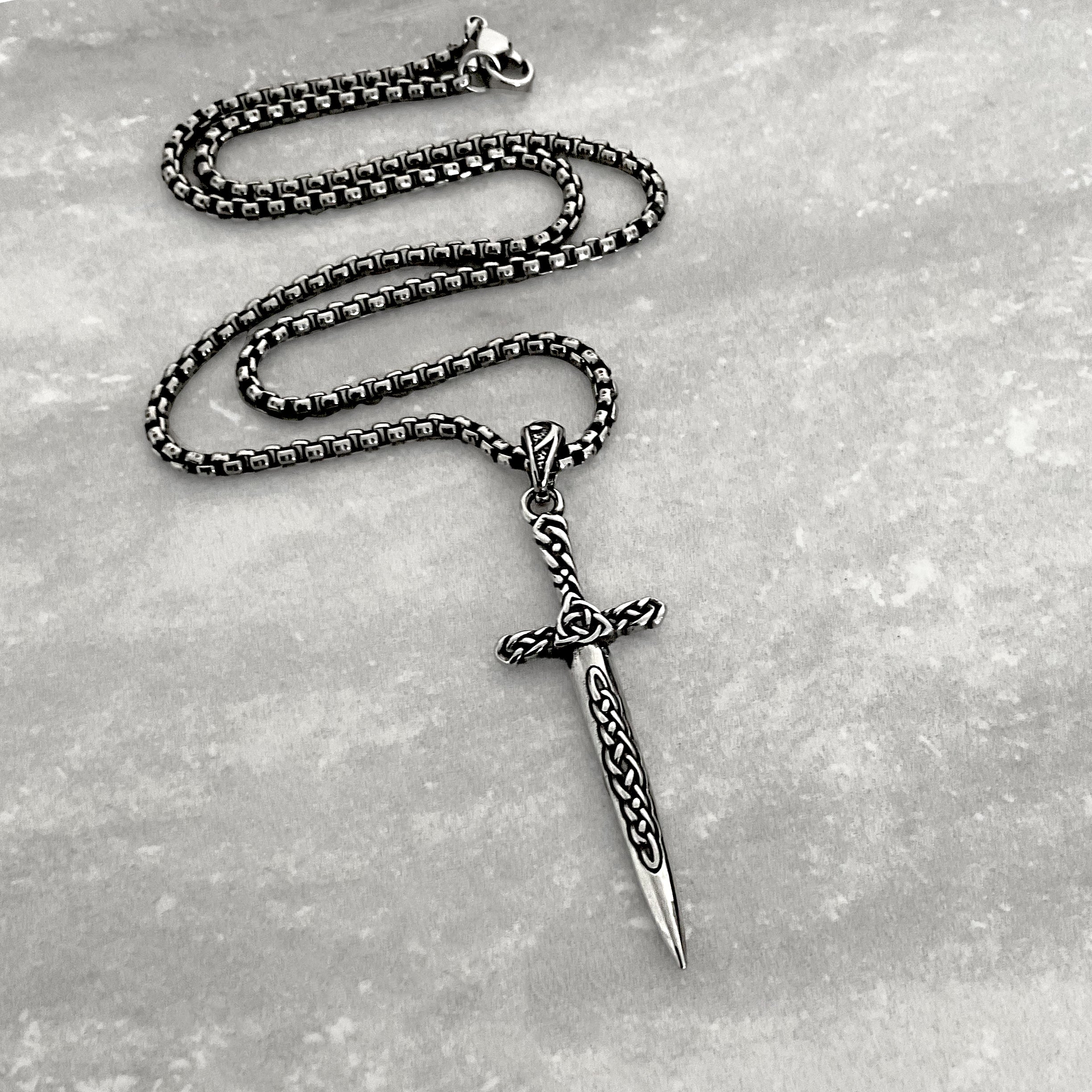 CELTIC SWORD NECKLACE