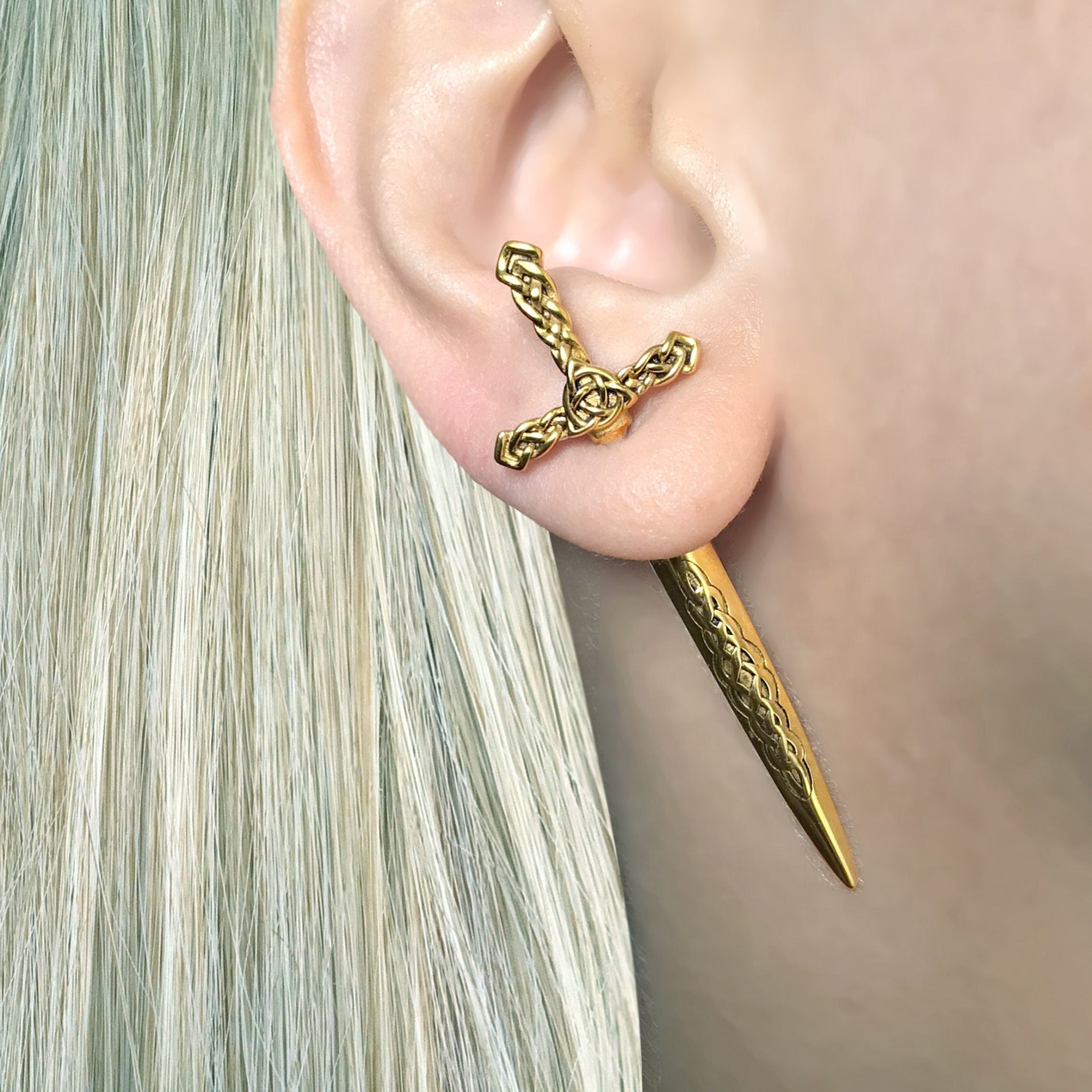 CELTIC SWORD EARRINGS