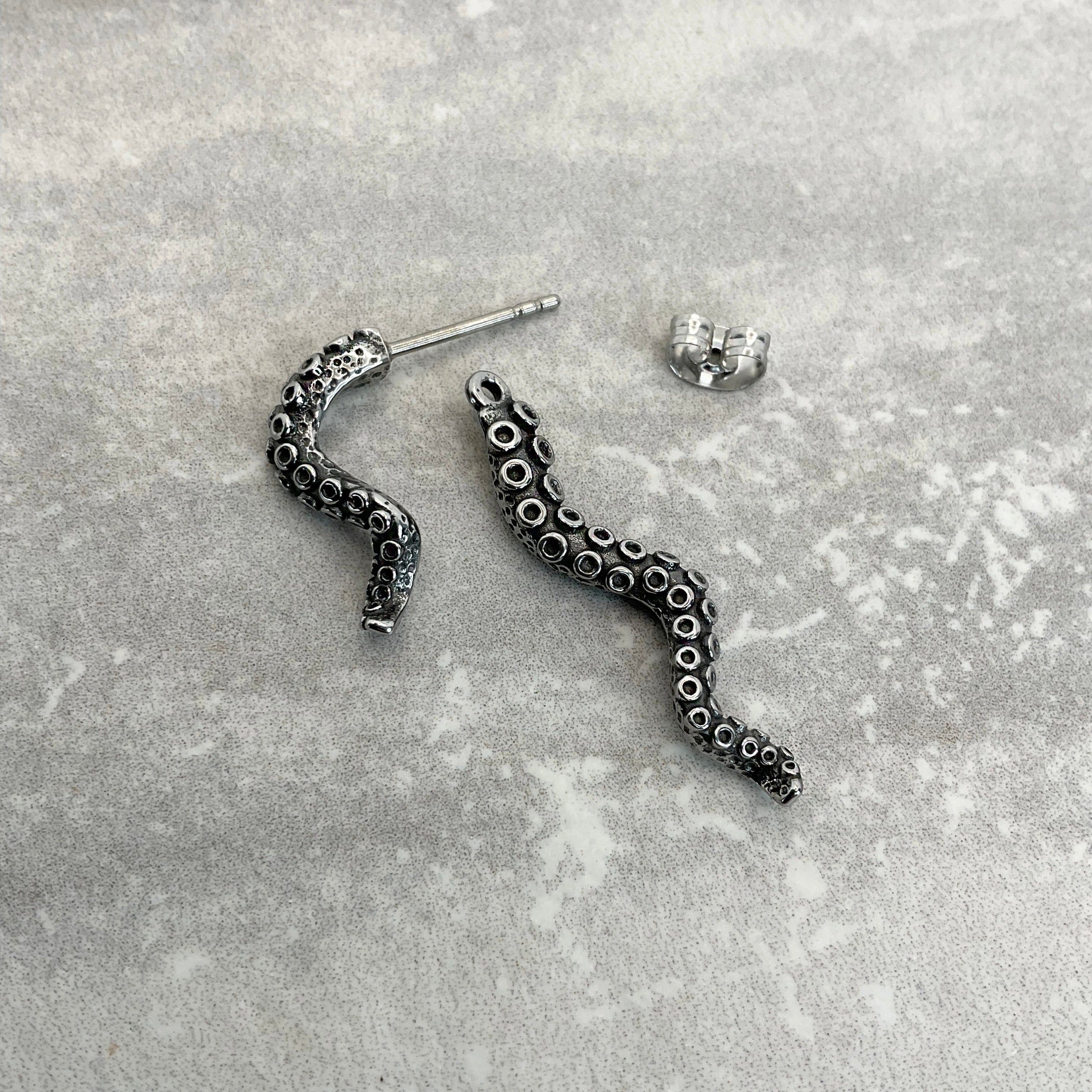 OCTOPUS TENTACLE EARRINGS