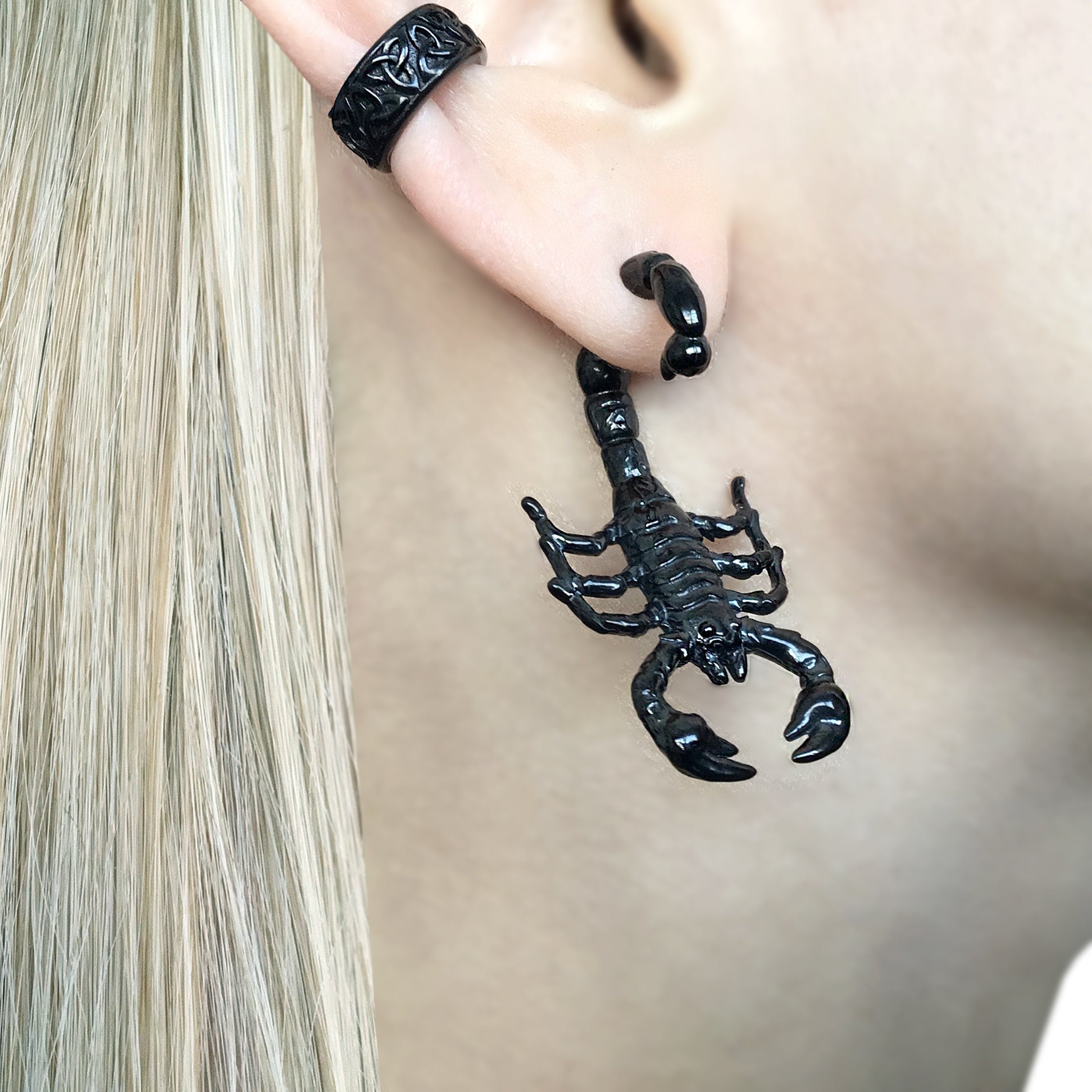 SCORPION EAR JACKET EARRING