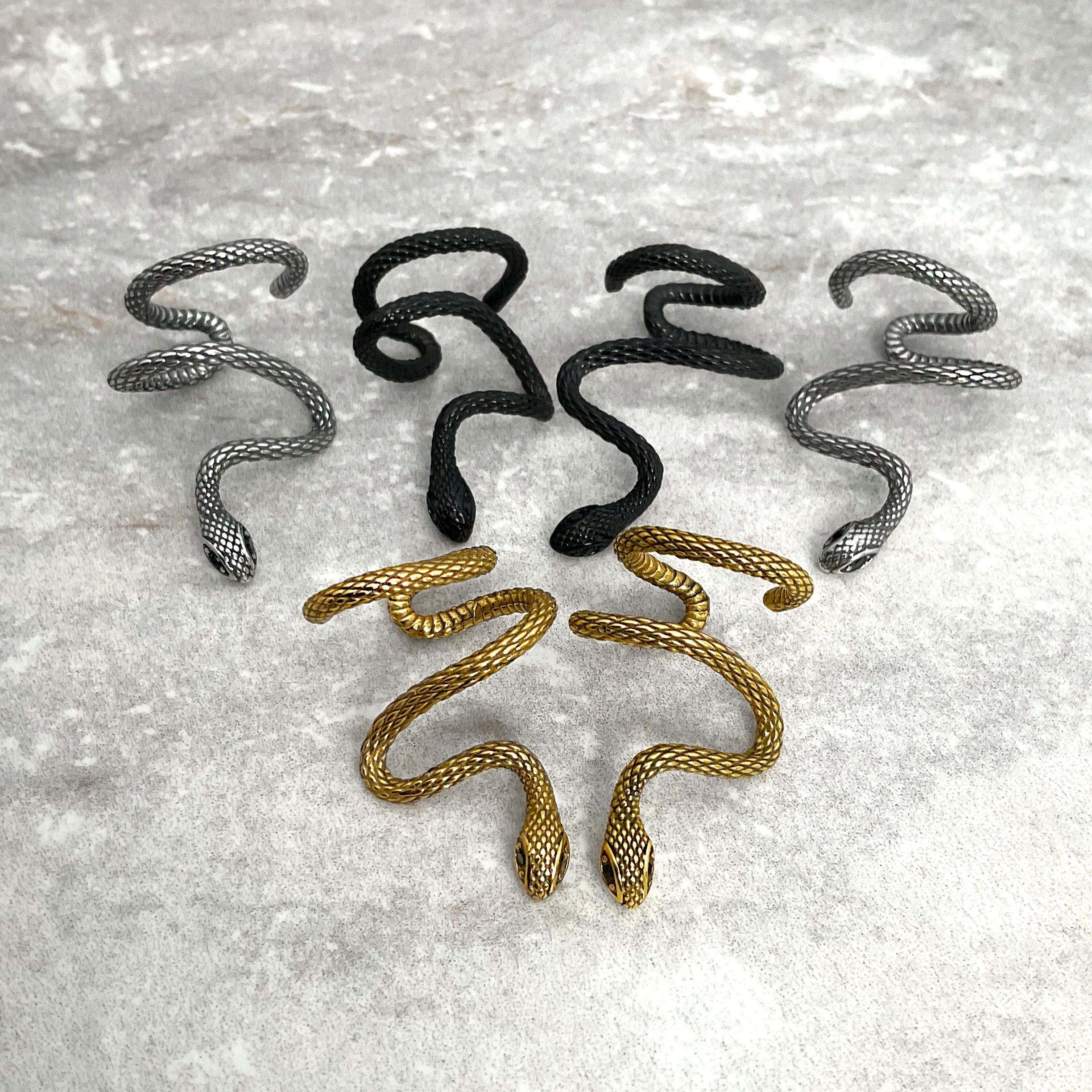 SNAKE GOTHIC EAR CUFF