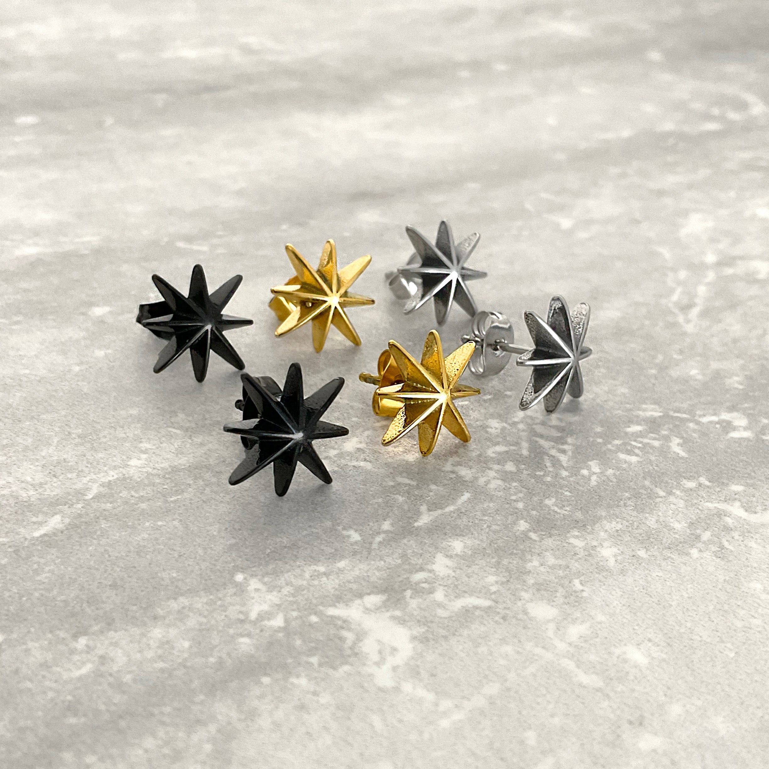 STARBURST STUD EARRINGS