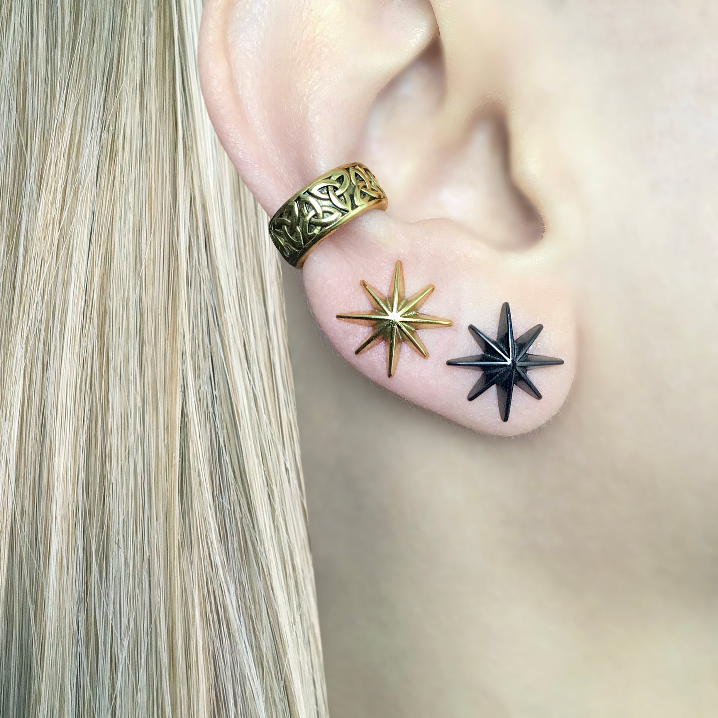 STARBURST STUD EARRINGS