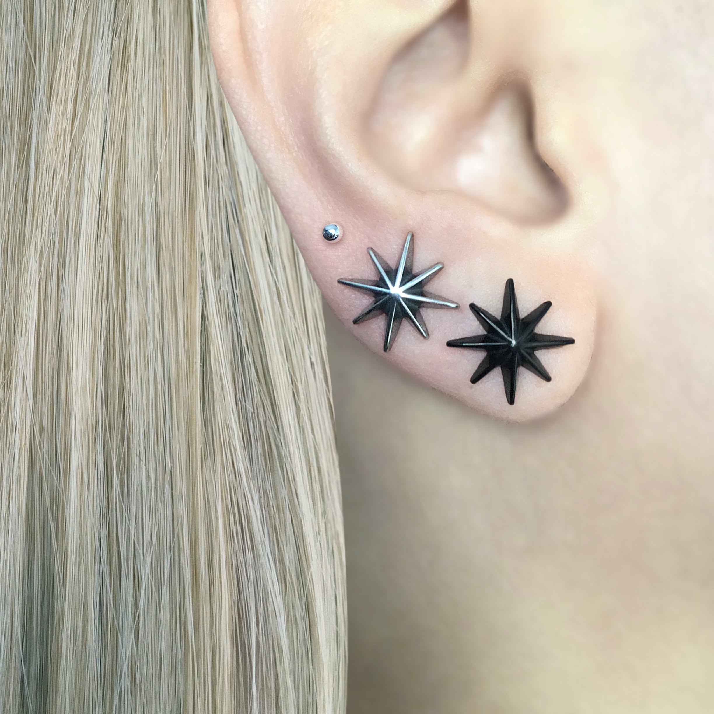 STARBURST STUD EARRINGS