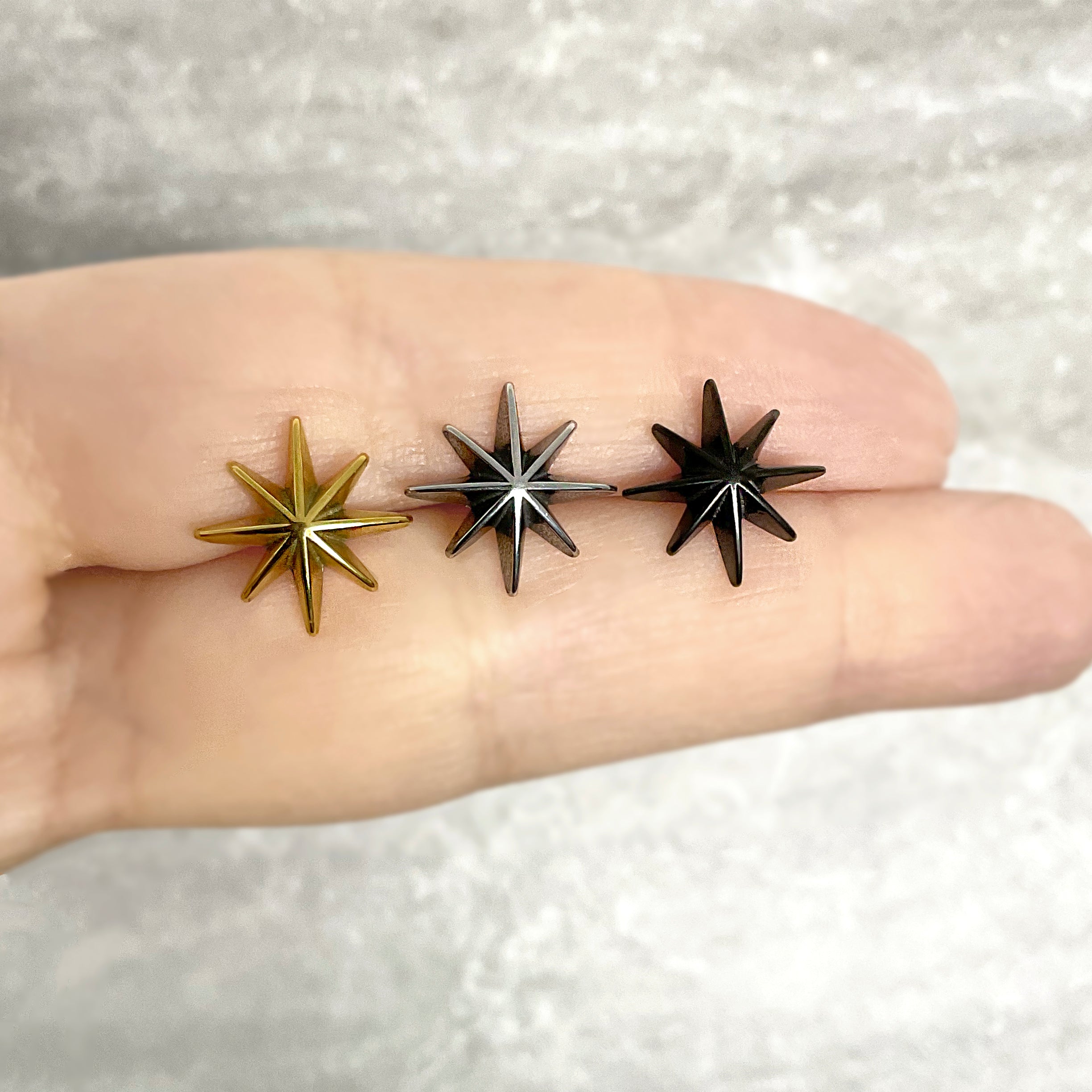 STARBURST STUD EARRINGS