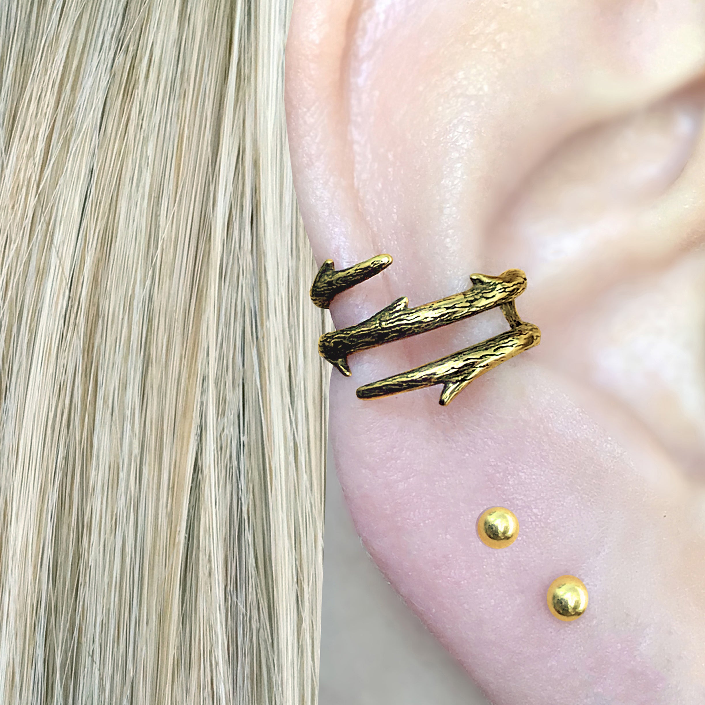 THORN AND TWIG EAR CUFF NO PIERCING