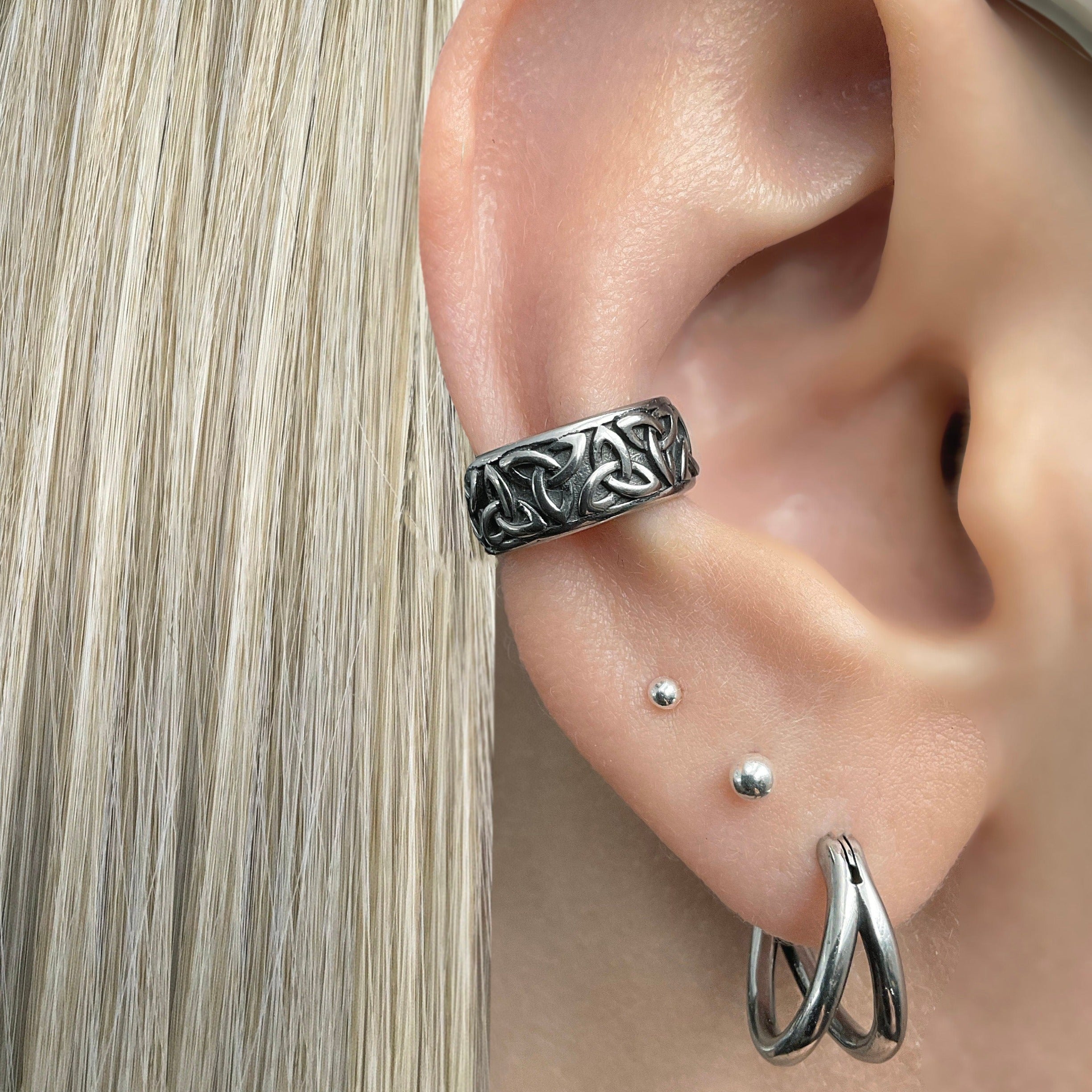 CELTIC KNOT EAR CUFF