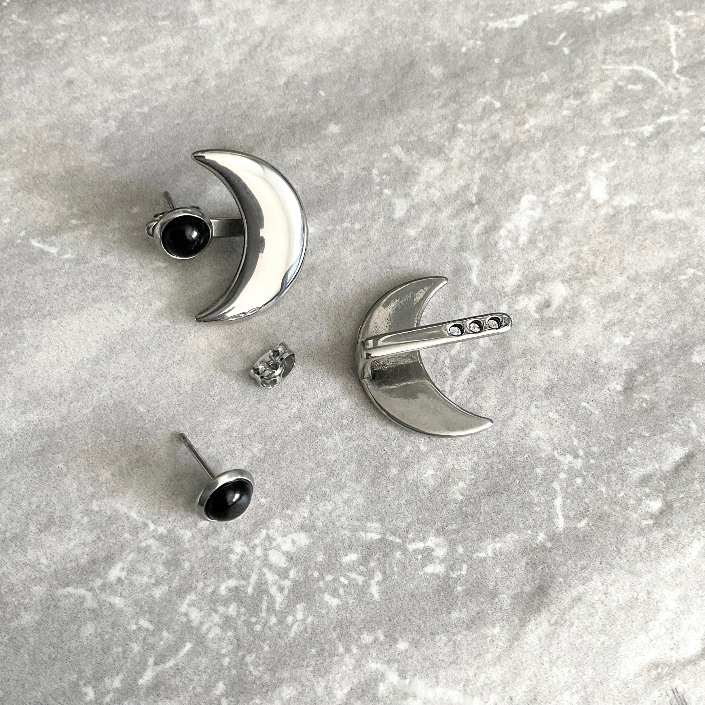 CRESCENT MOON EAR JACKET