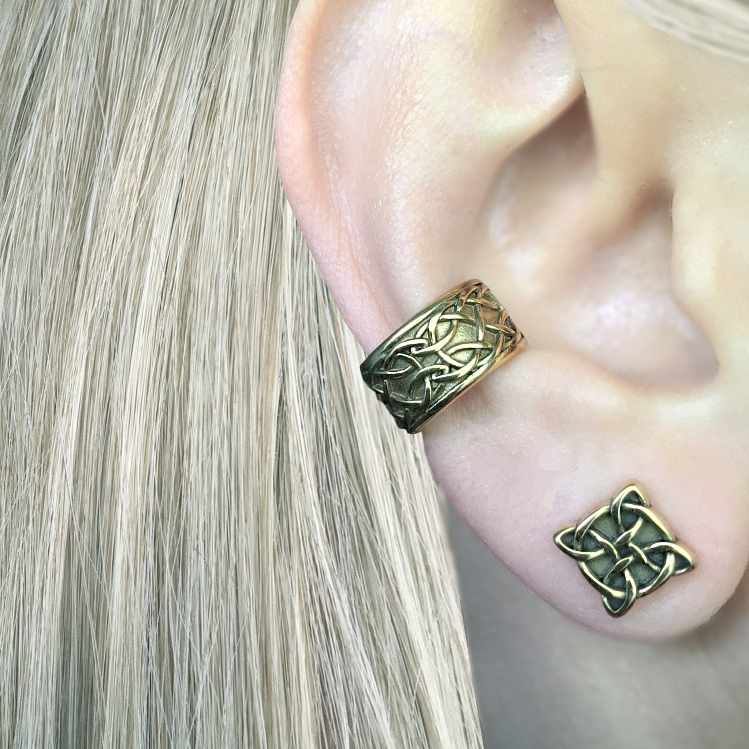 CELTIC WIDE EAR CUFF