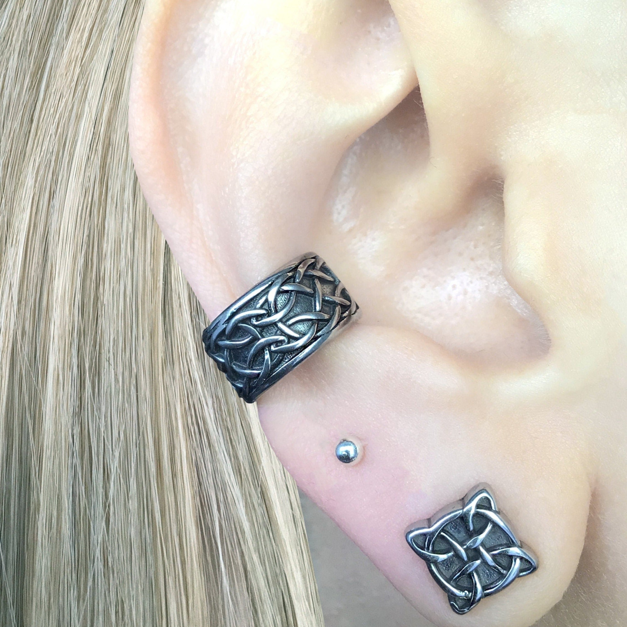 CELTIC WIDE EAR CUFF
