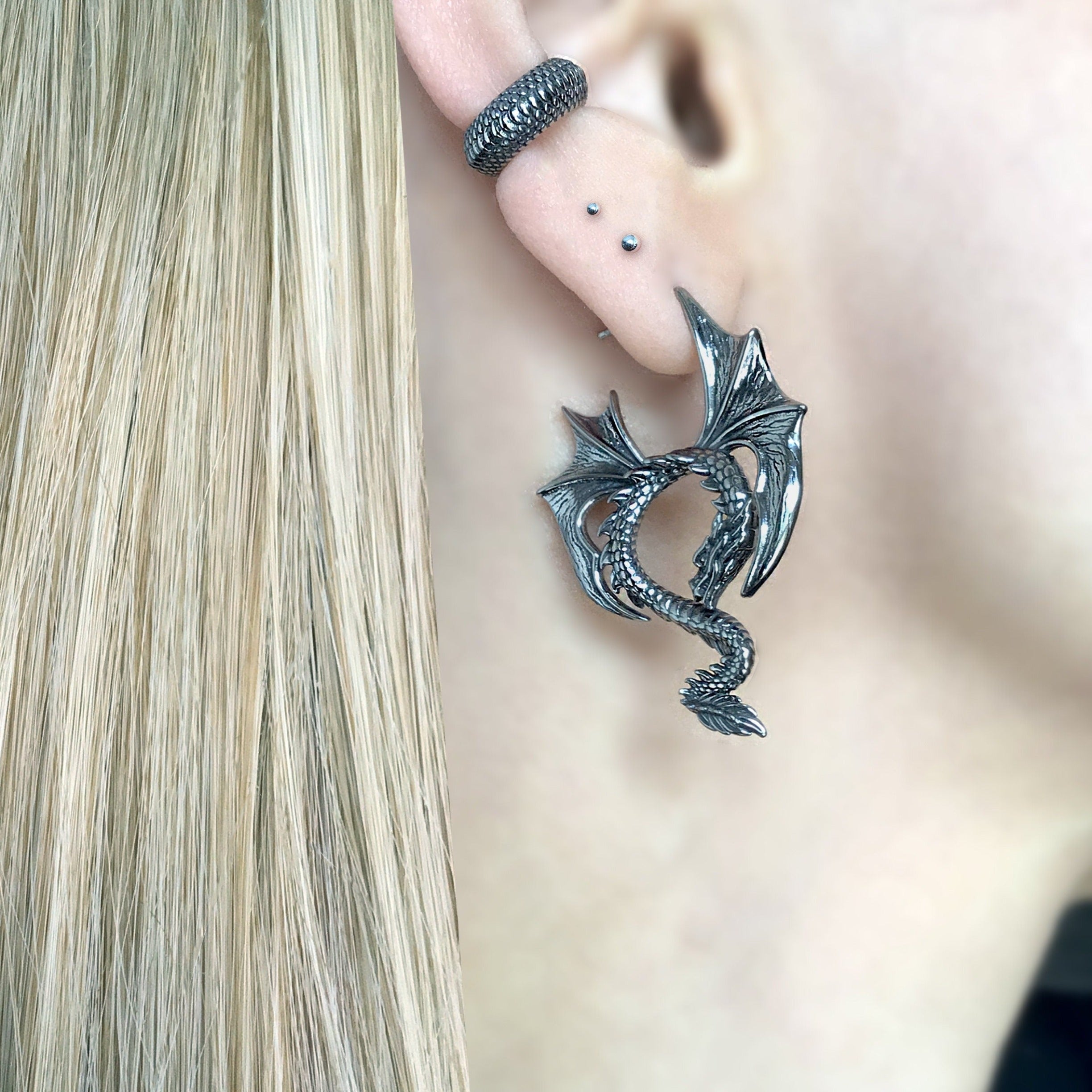 DRAGON EARRINGS