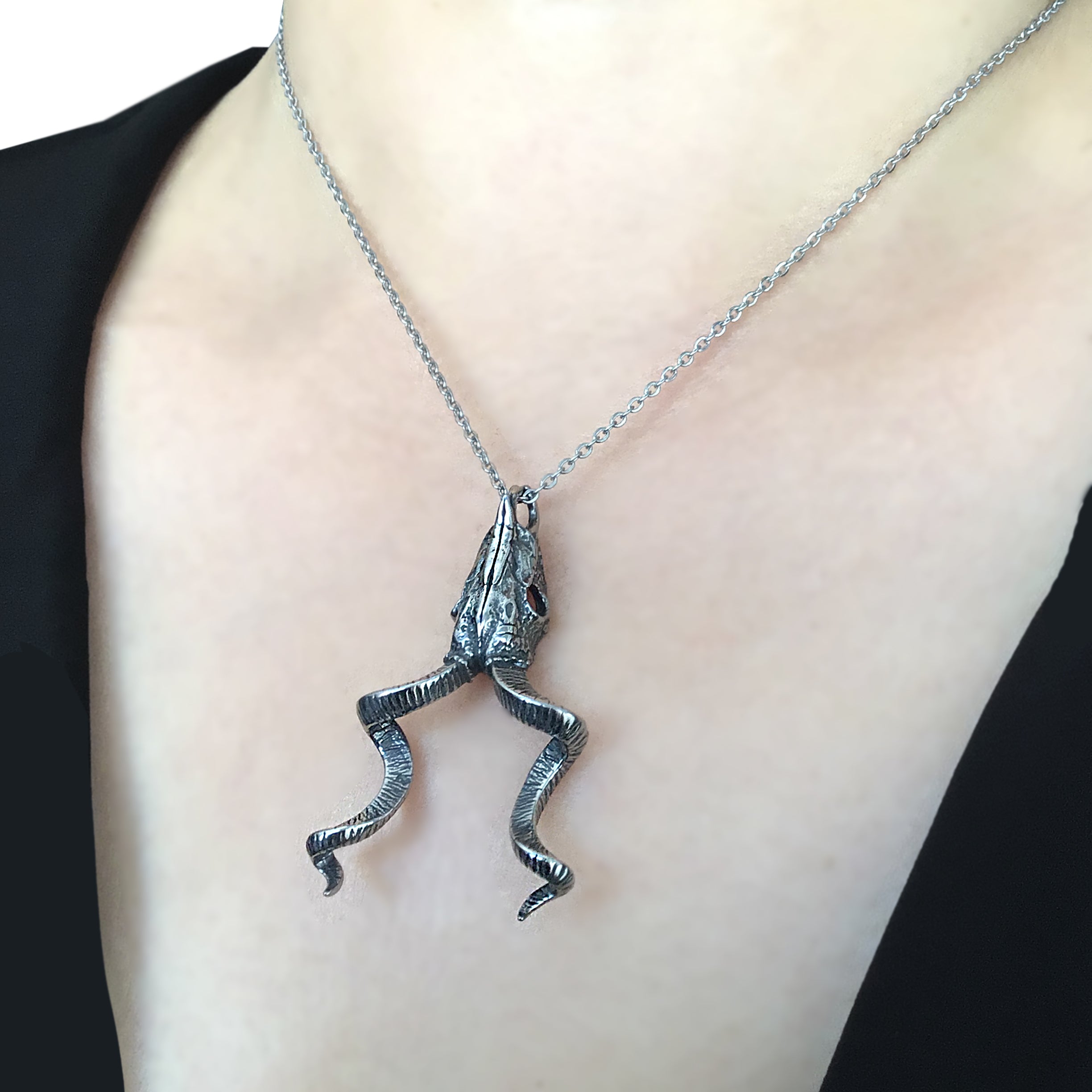 KUDU SKULL NECKLACE