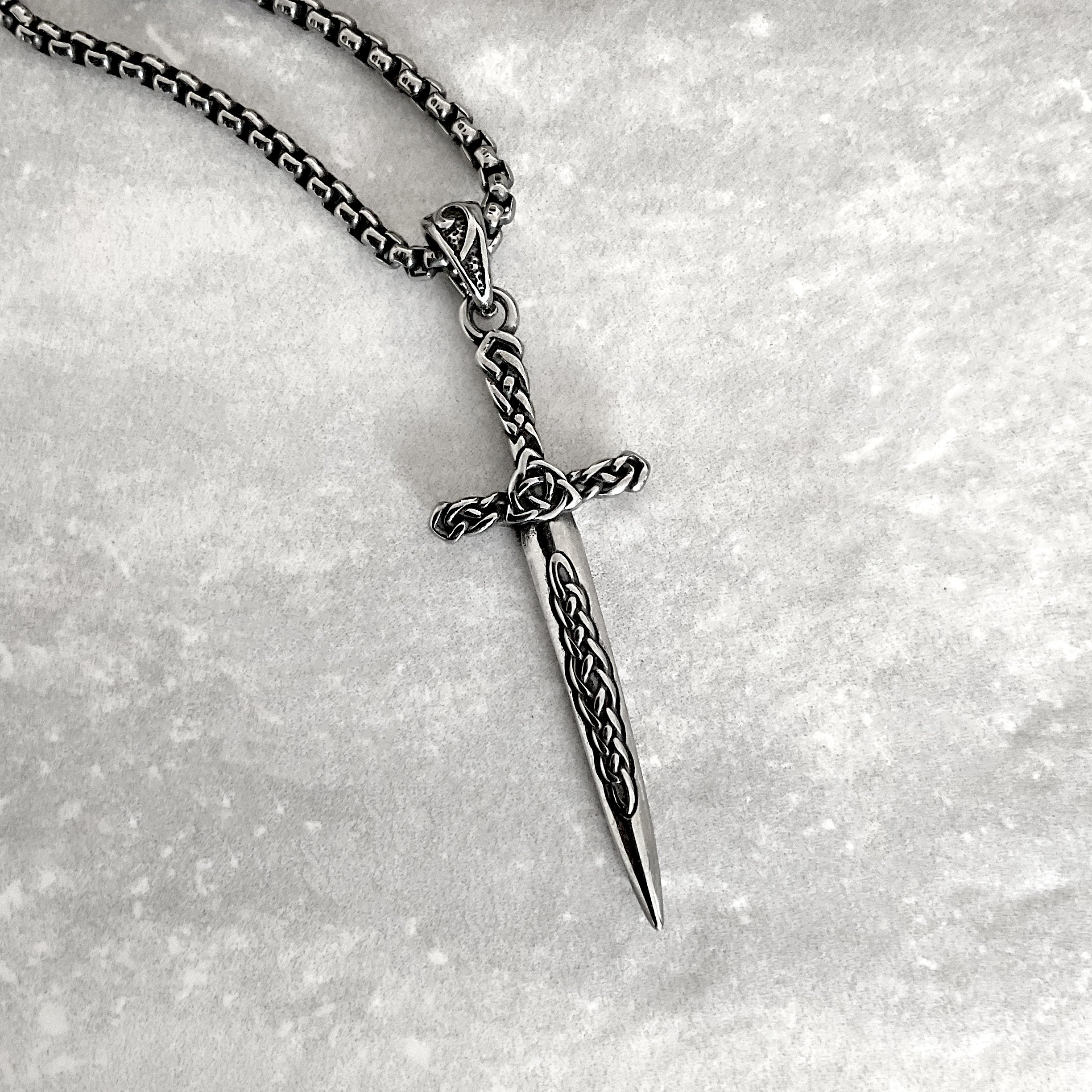CELTIC SWORD NECKLACE
