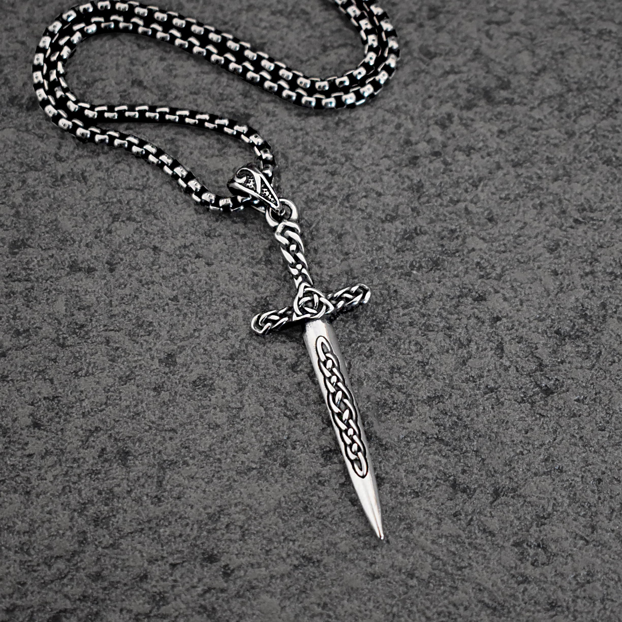 CELTIC SWORD NECKLACE