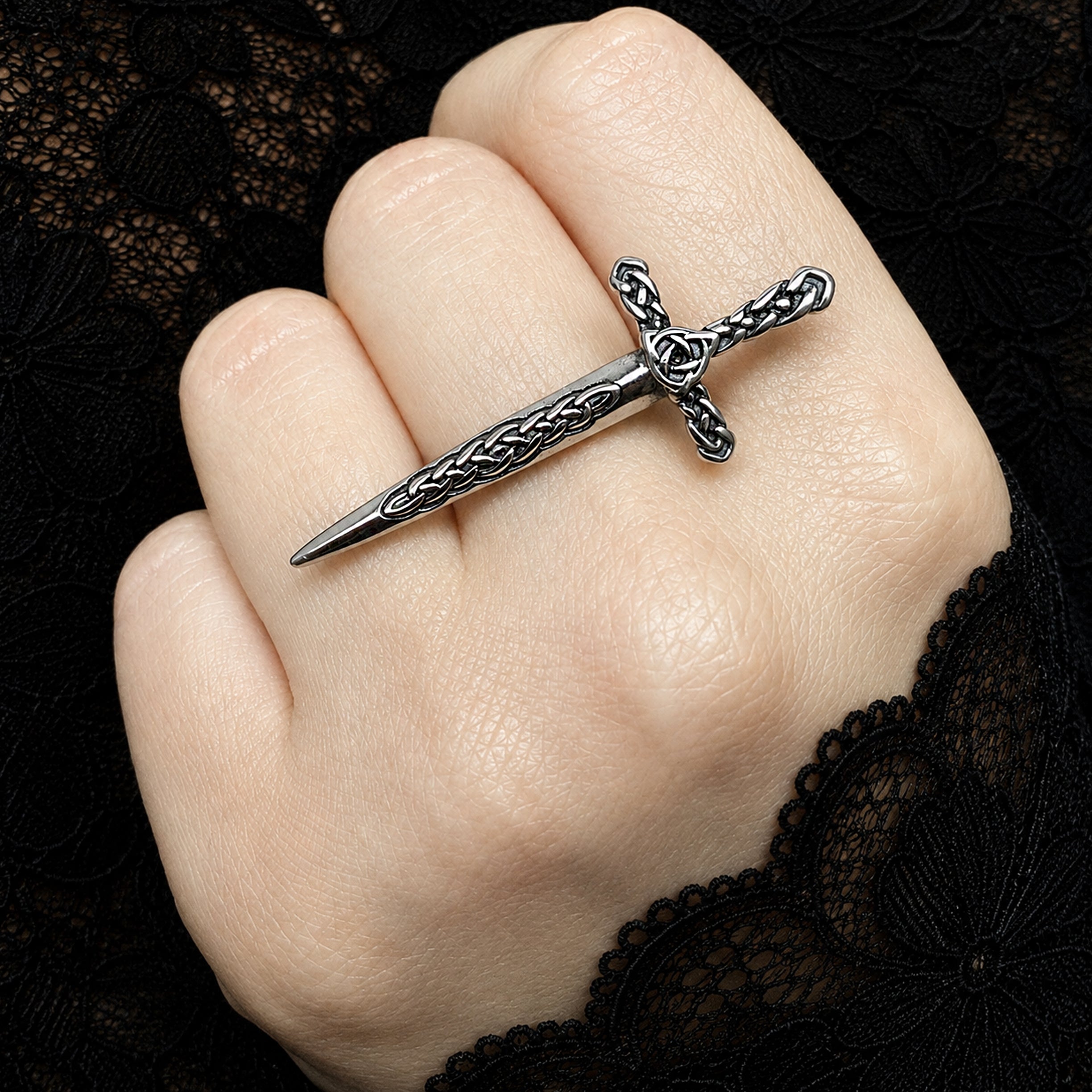 CELTIC SWORD RING