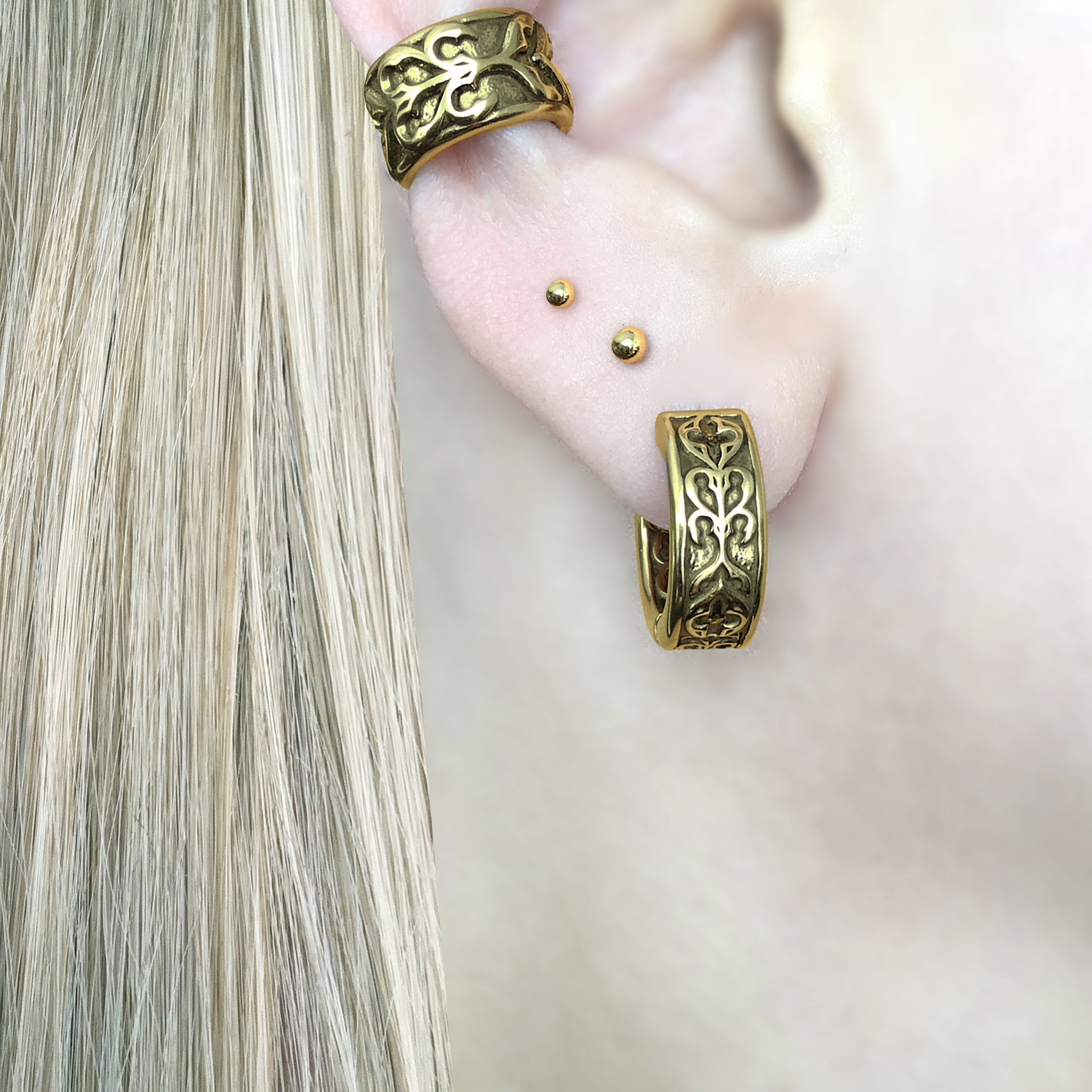 GOTHIC CATHEDRAL EAR CUFF