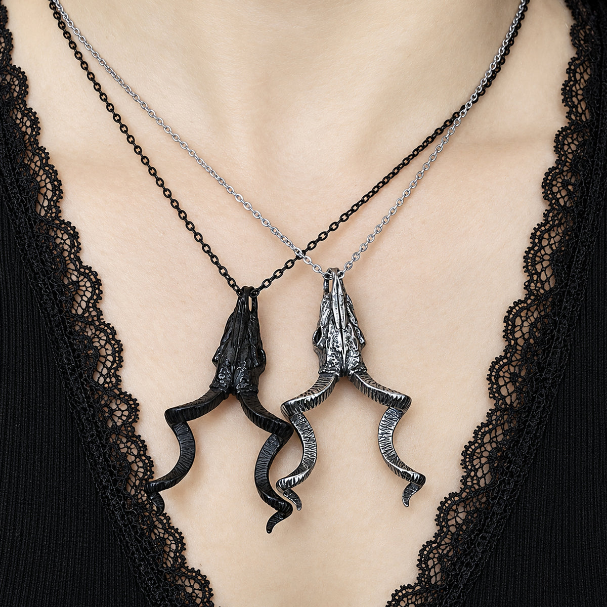 KUDU SKULL NECKLACE