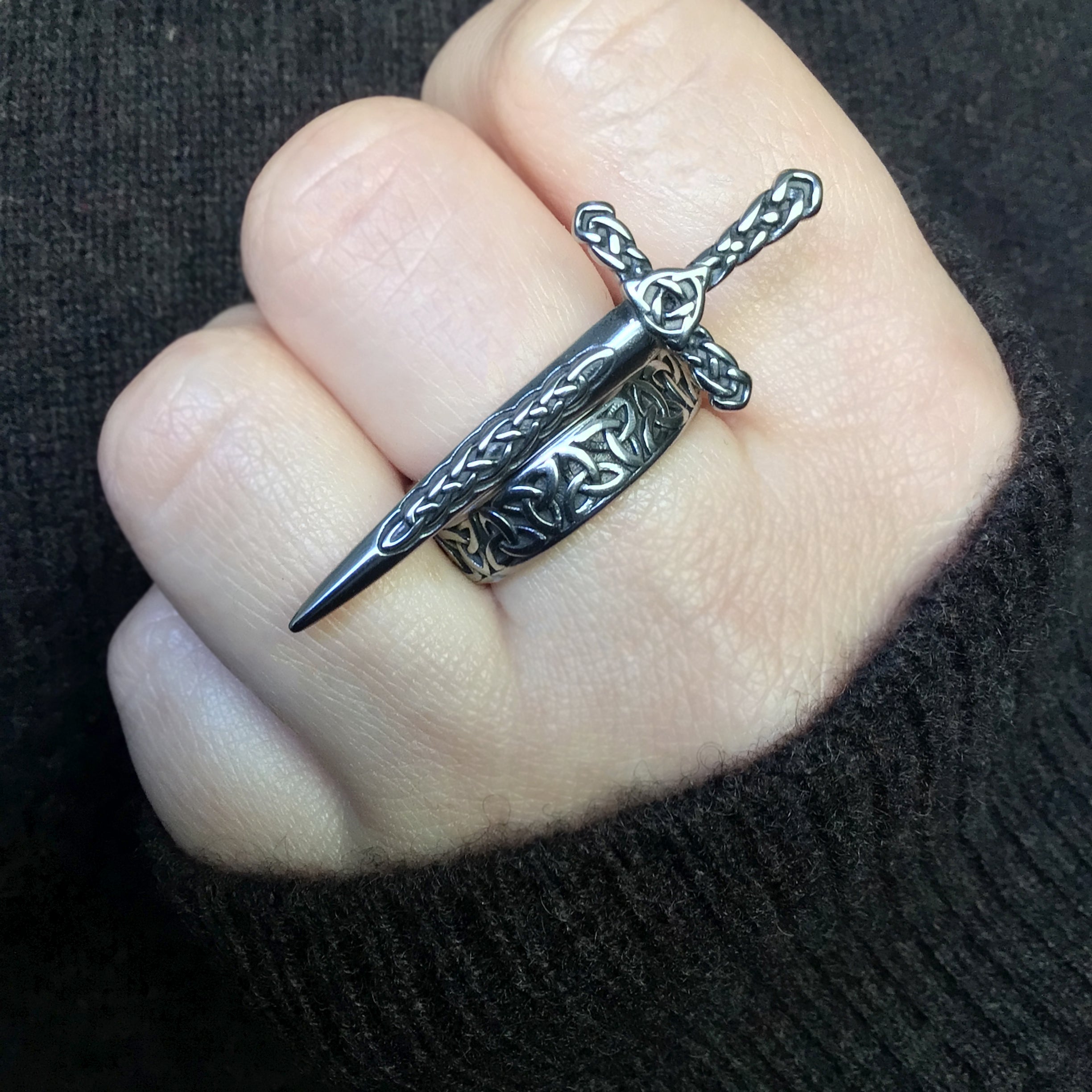 CELTIC SWORD RING