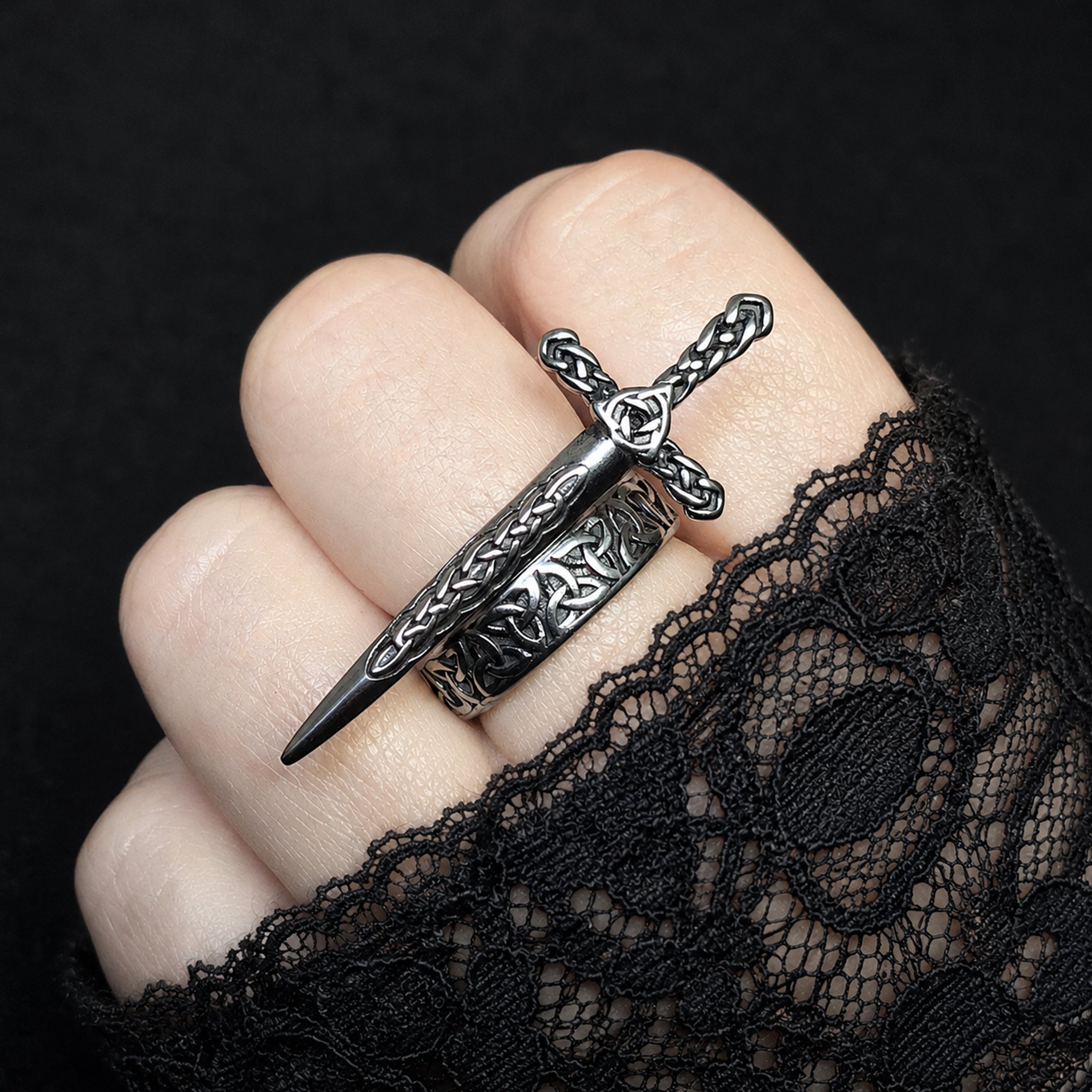 CELTIC SWORD RING