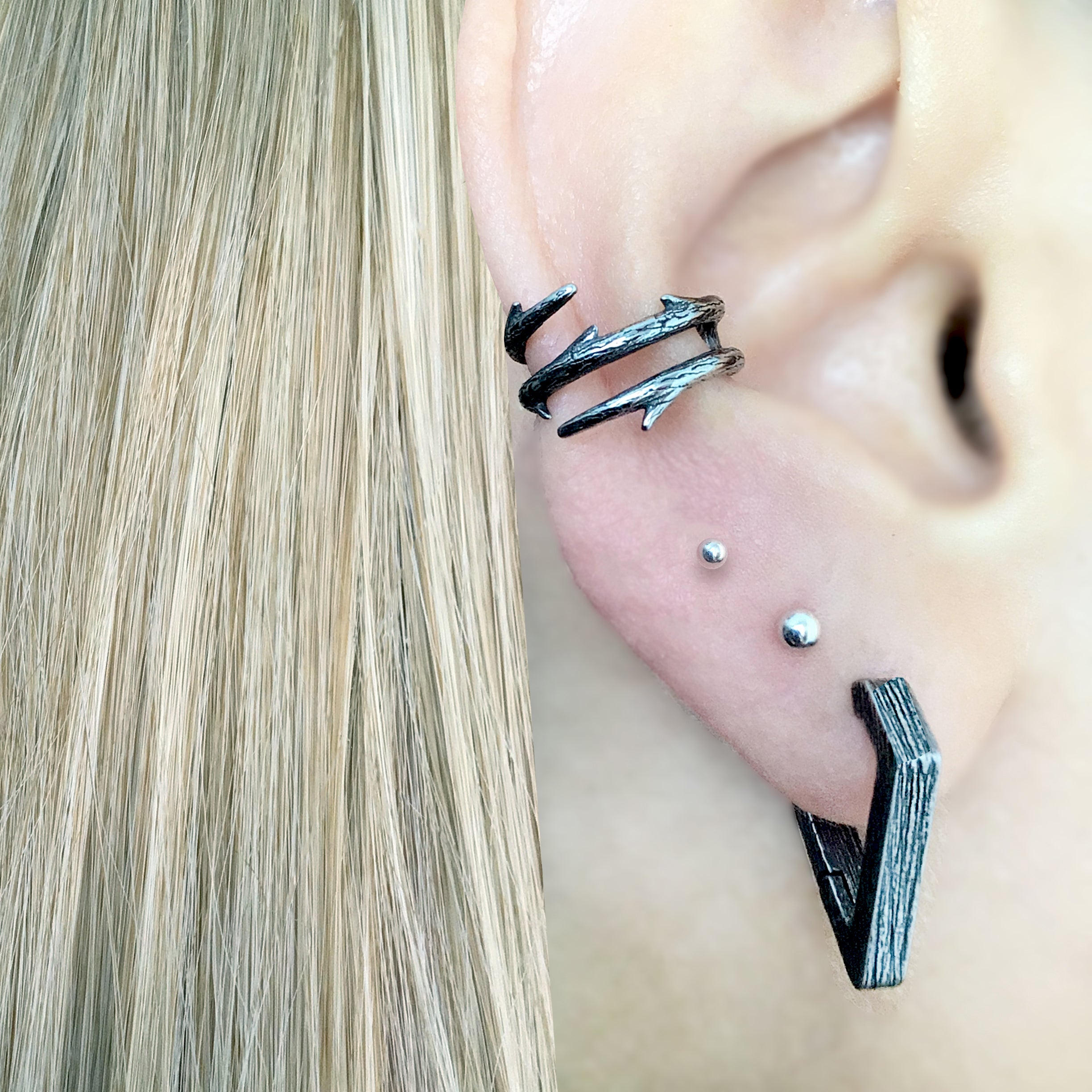 THORN AND TWIG EAR CUFF NO PIERCING